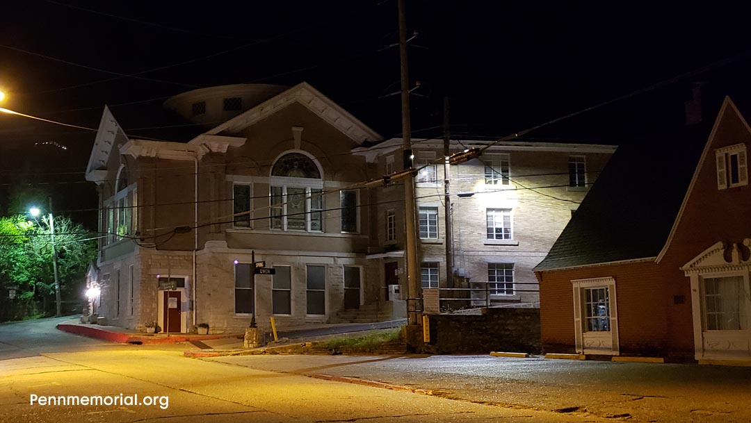 Penn Memorial Church at Night